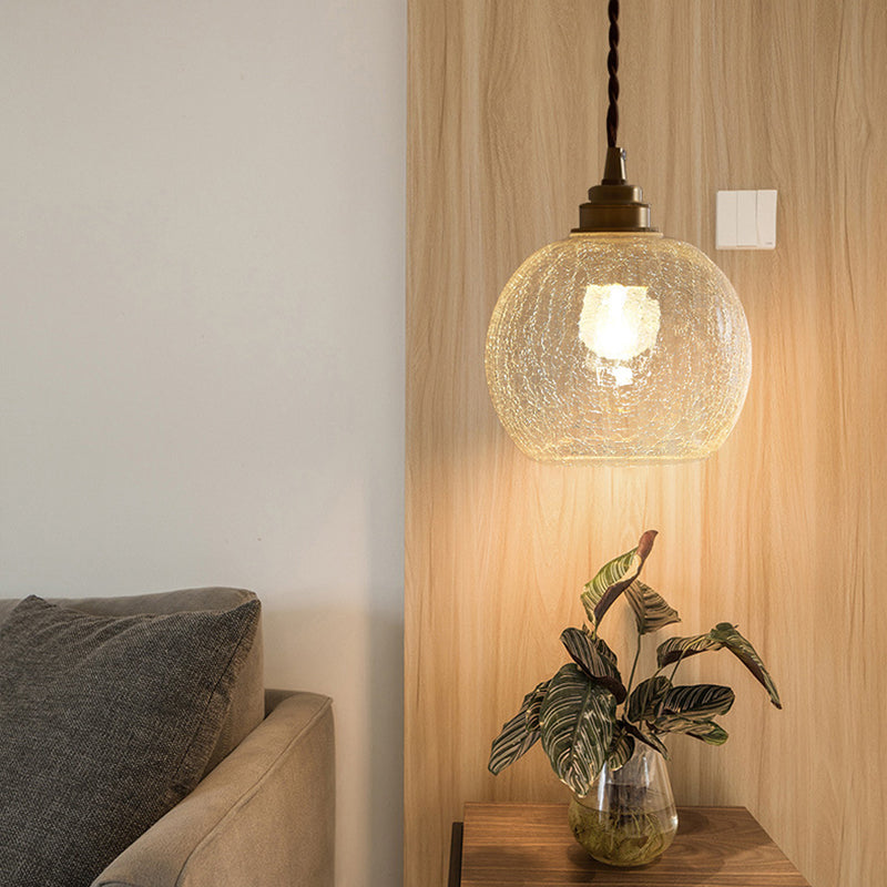GLASSORY - Transparent Vintage Glass Pendant Light