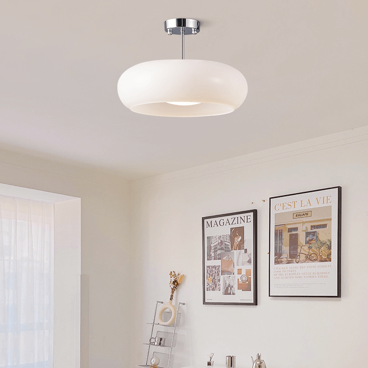 FIORÉN – Mid Century Modern Orange Ceiling Light Fixture