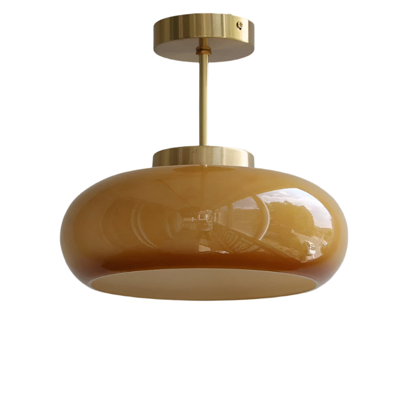 FIORÉN – Mid Century Modern Orange Ceiling Light Fixture