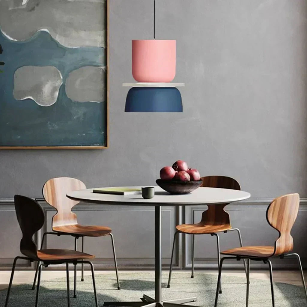 LUMELIE – Color Block Modern Pendant Light