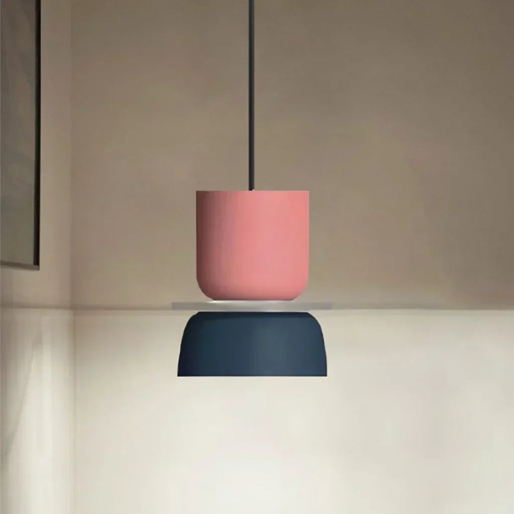 LUMELIE – Color Block Modern Pendant Light