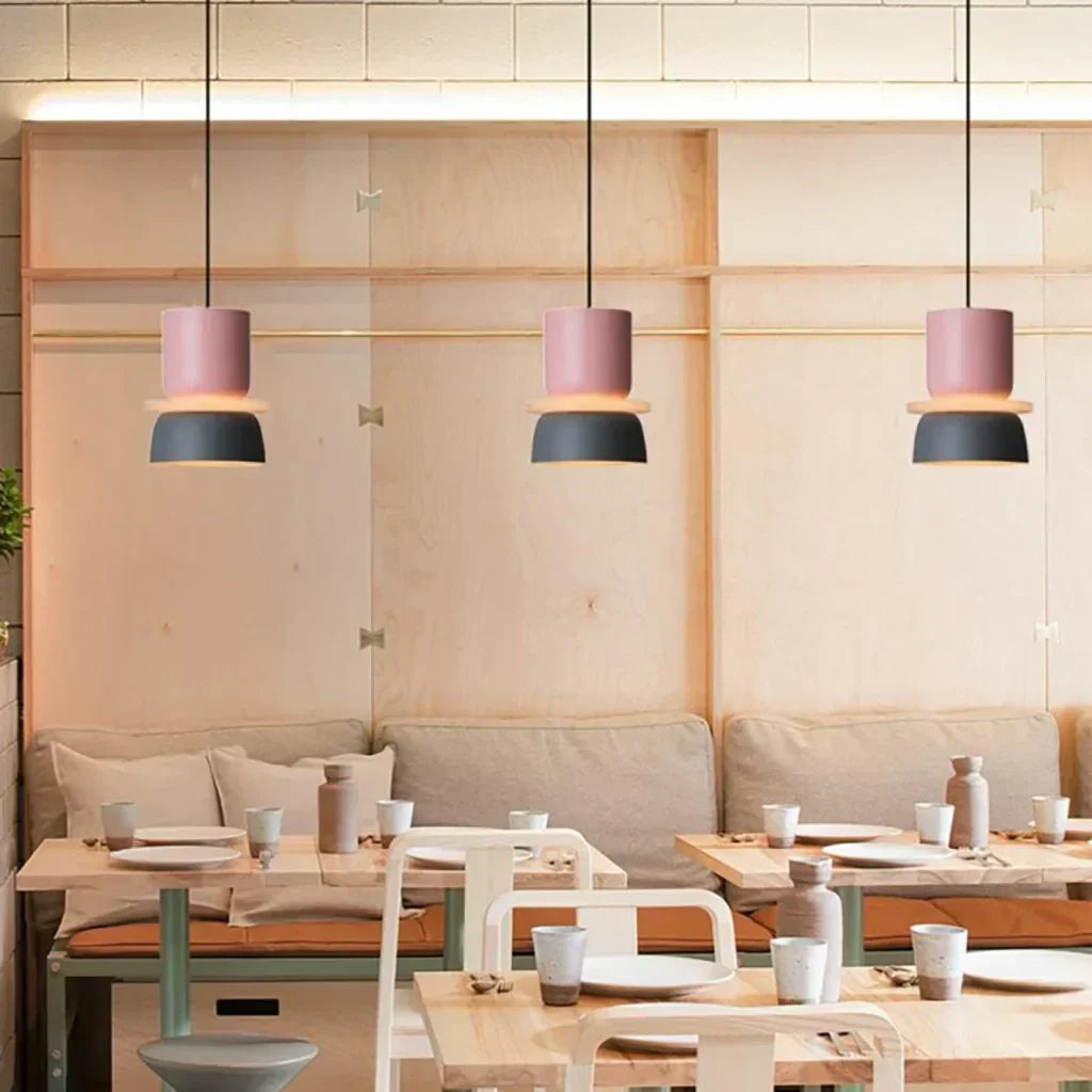 LUMELIE – Color Block Modern Pendant Light