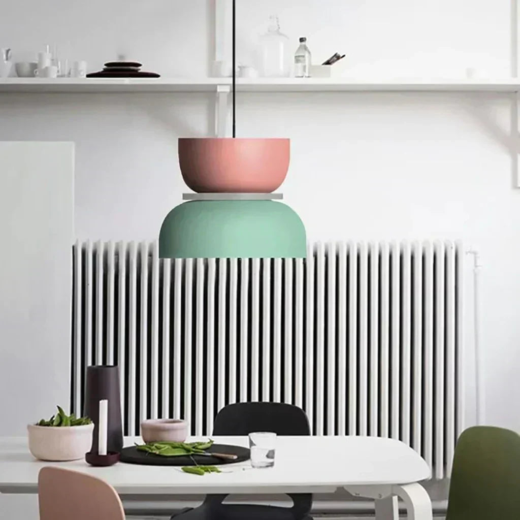 LUMELIE – Color Block Modern Pendant Light