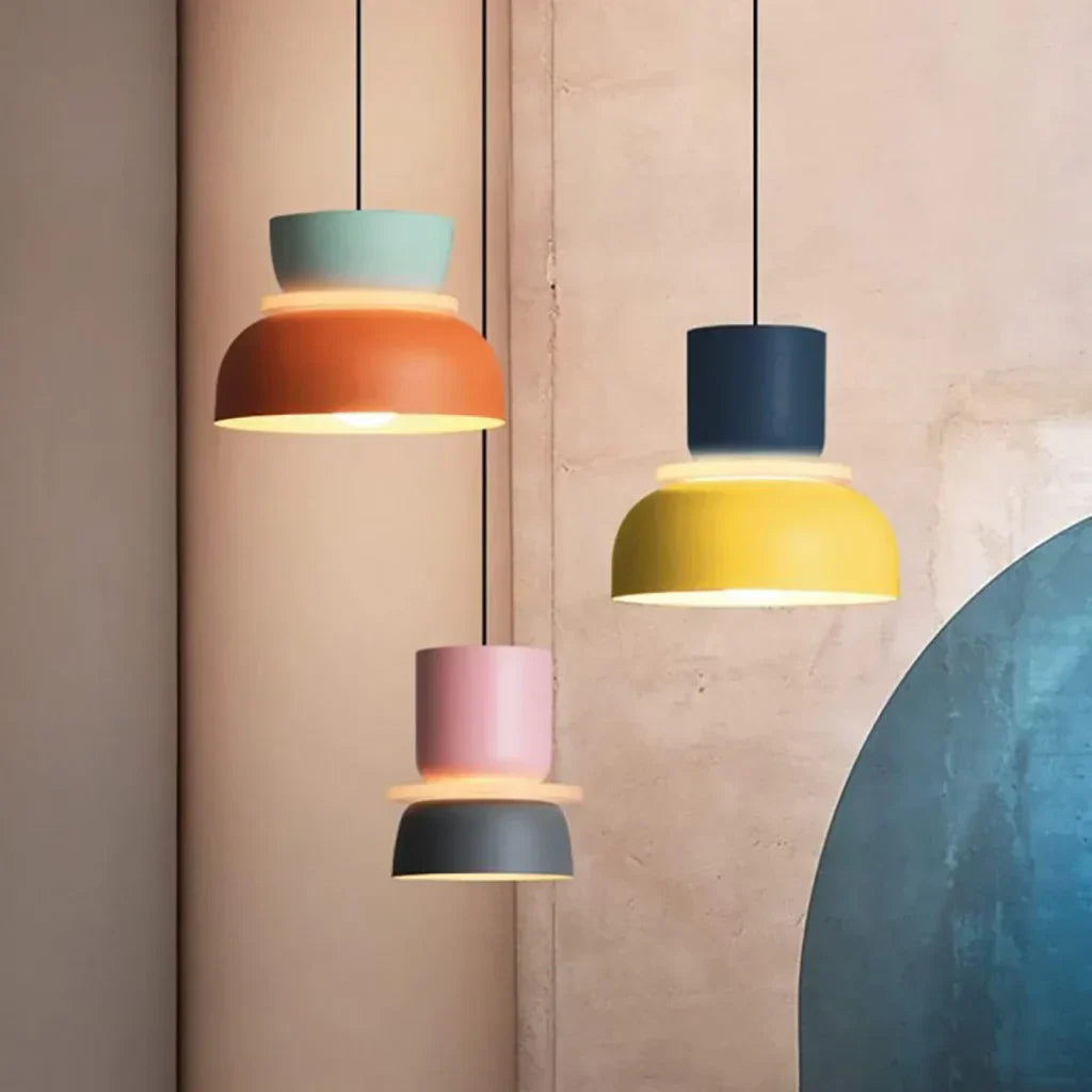 LUMELIE – Color Block Modern Pendant Light