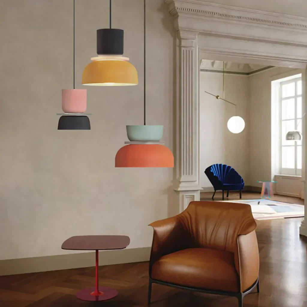 LUMELIE – Color Block Modern Pendant Light