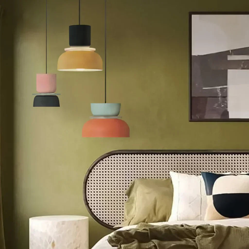 LUMELIE – Color Block Modern Pendant Light