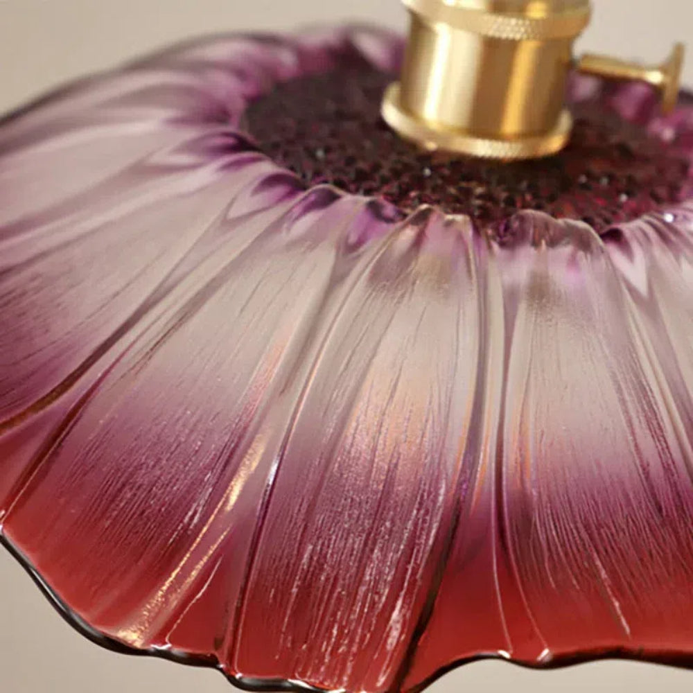 VITRANO - Retro Glass Floral Pendant Light