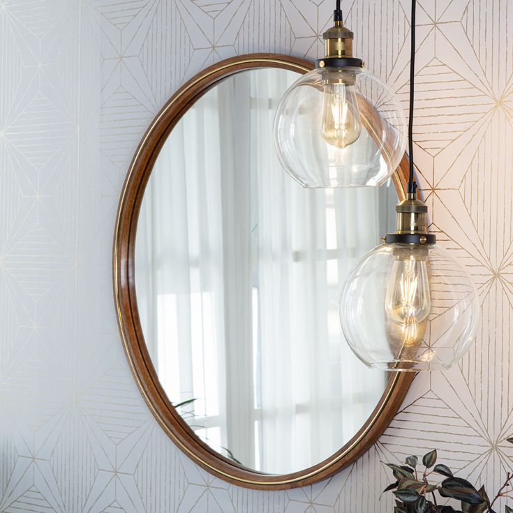 GLASSPIRE - Minimalist Clear Glass Pendant Light