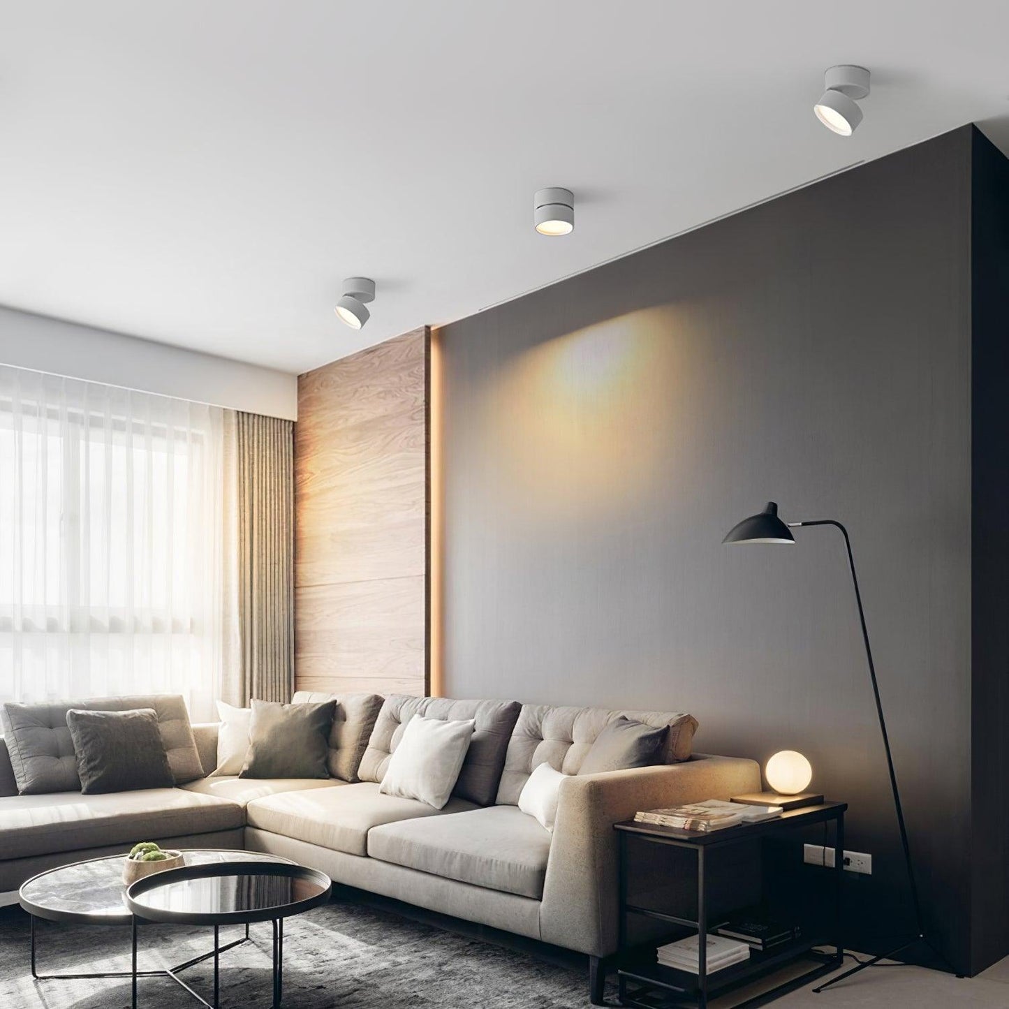 GLINTOR – Rotatable LED Ceiling Light