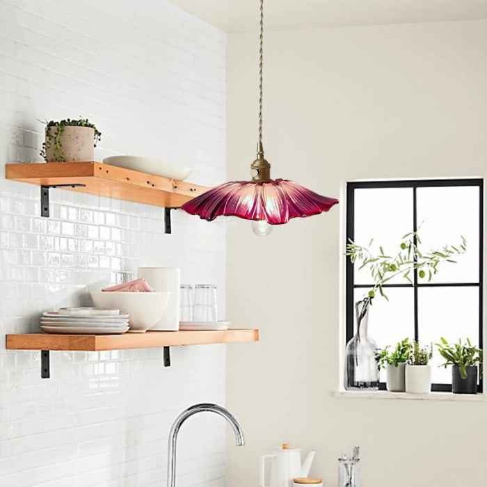 GLASARA – Vintage Glass Pendant Light
