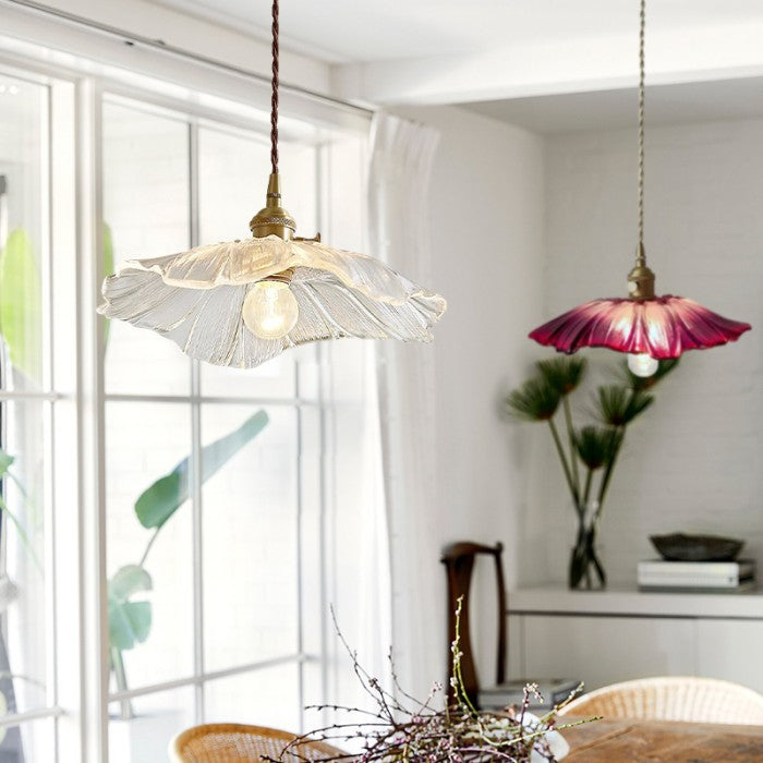 GLASARA – Vintage Glass Pendant Light