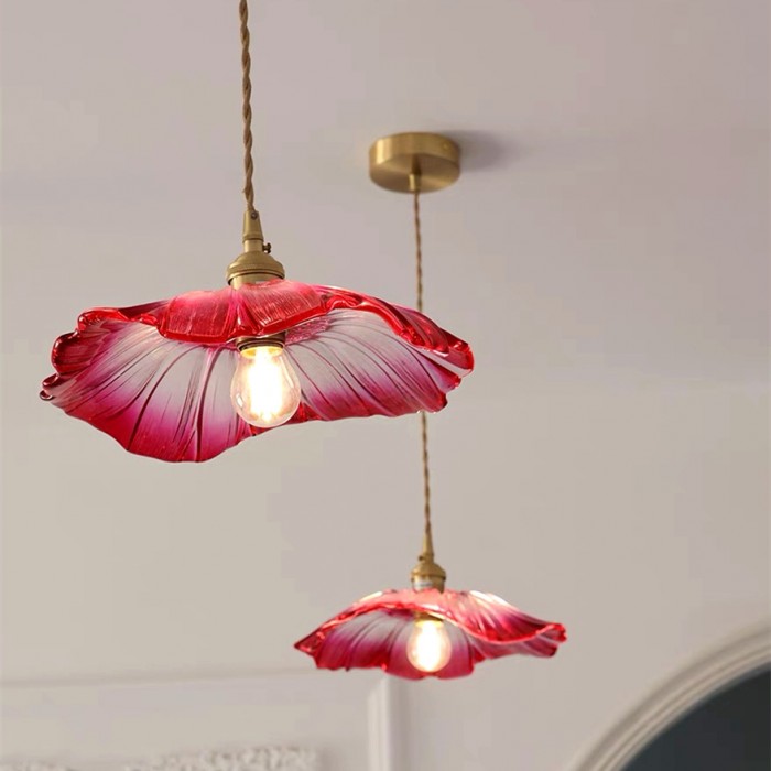 GLASARA – Vintage Glass Pendant Light
