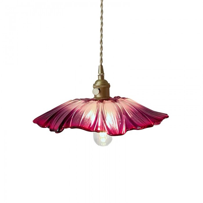 GLASARA – Vintage Glass Pendant Light