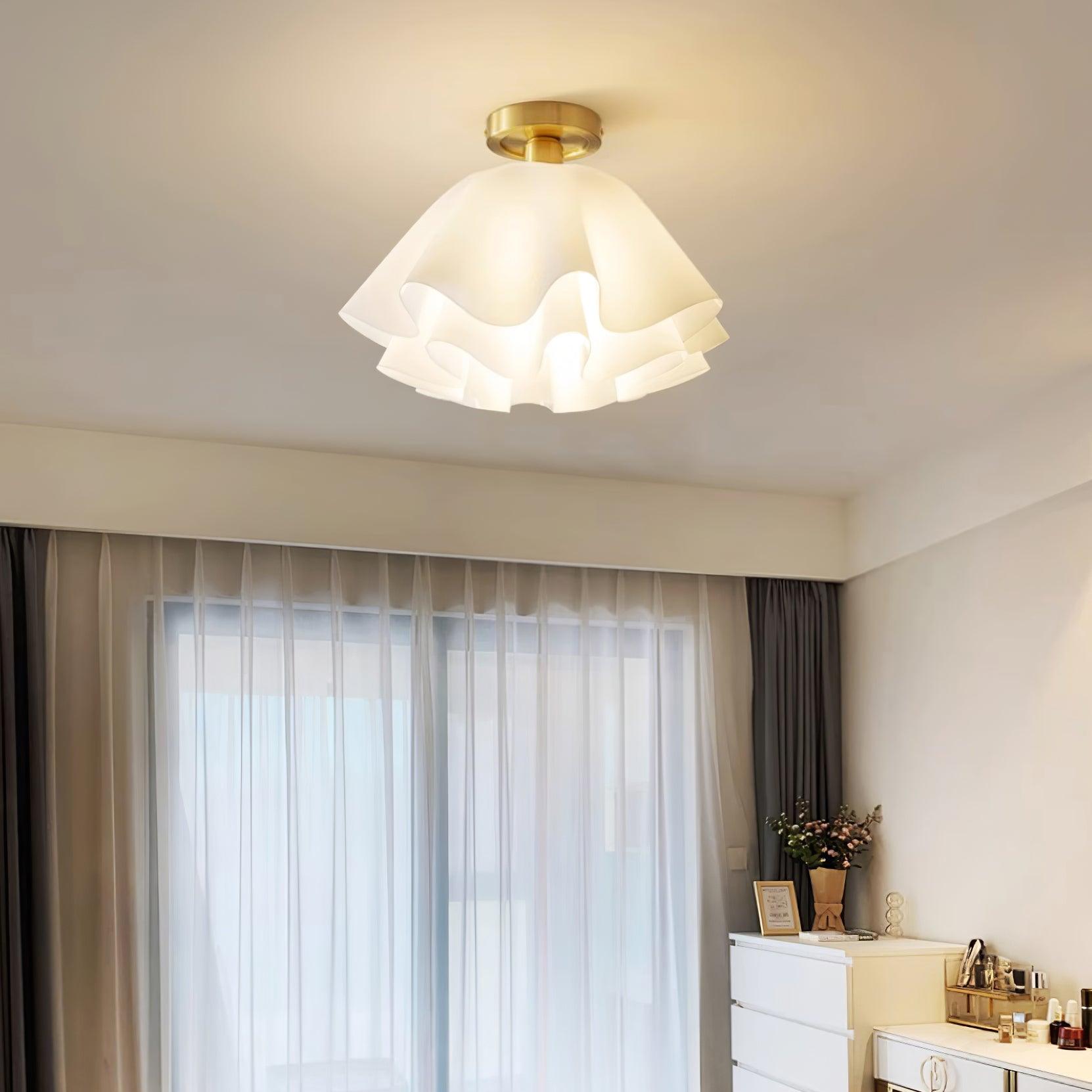 LUNARELLE – Modern Folded Ceiling Light