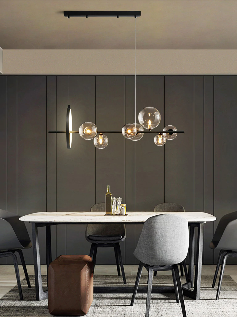 GLOSAIRE – Artistic Clear Globe Chandeliers