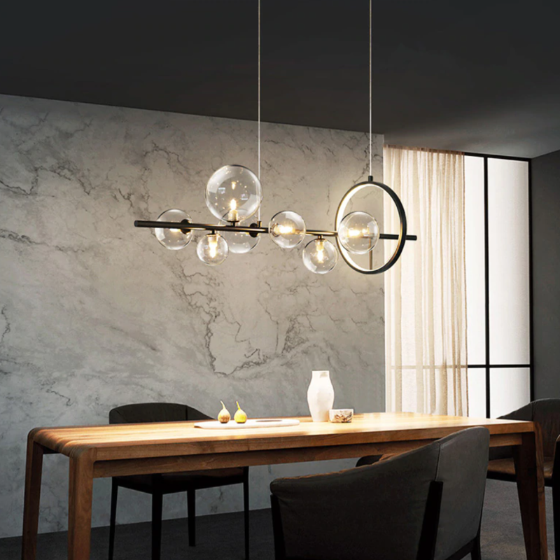 GLOSAIRE – Artistic Clear Globe Chandeliers