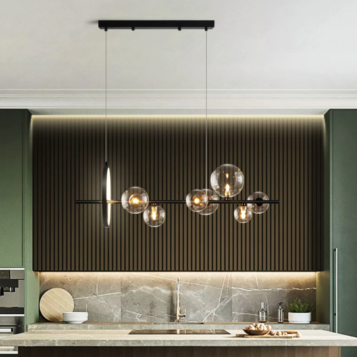 GLOSAIRE – Artistic Clear Globe Chandeliers