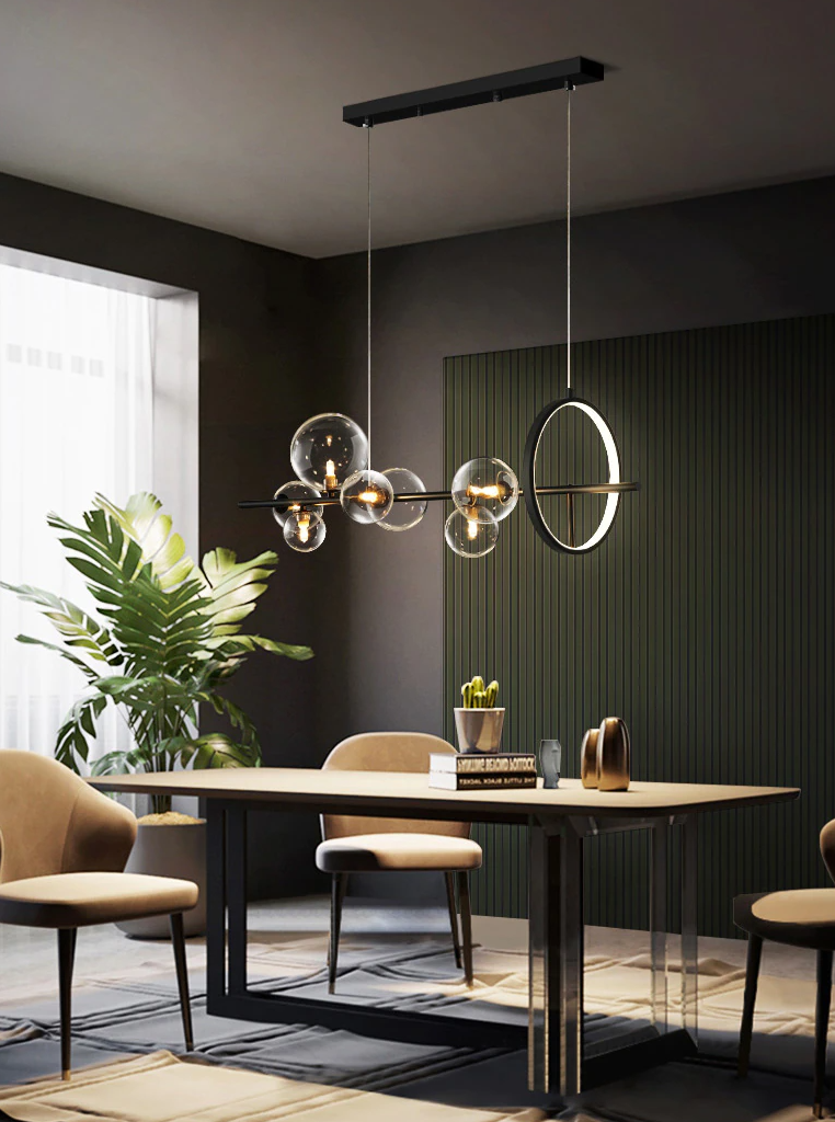 GLOSAIRE – Artistic Clear Globe Chandeliers