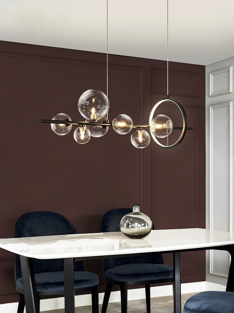 GLOSAIRE – Artistic Clear Globe Chandeliers