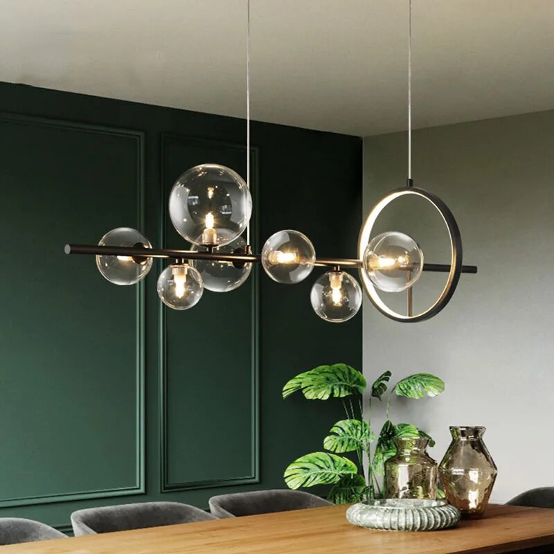 GLOSAIRE – Artistic Clear Globe Chandeliers