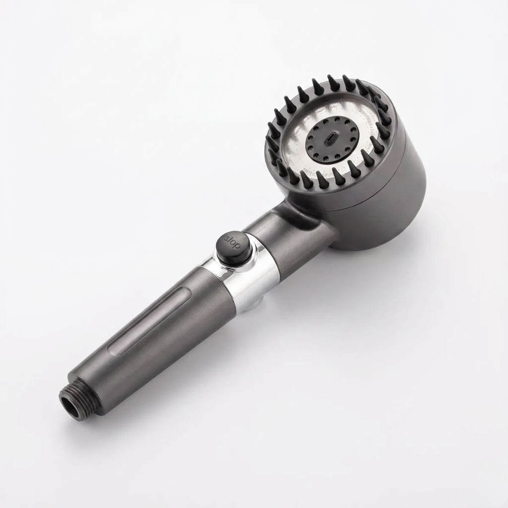 Nirree Aquacore | 3-Mode Handheld Filtered Shower Head With Scalp Massager