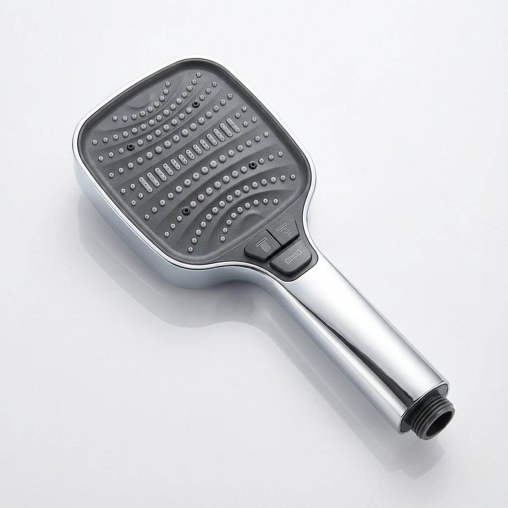 Nirree Argentflow | 8-Mode High Pressure Silver Shower Head