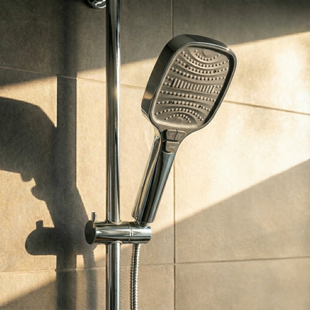 Nirree Argentflow | 8-Mode High Pressure Silver Shower Head