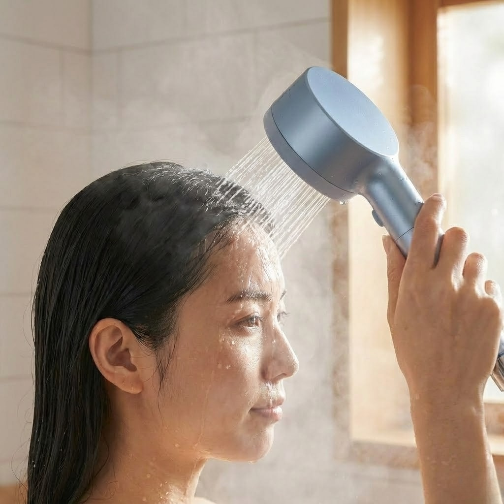 Nirree Aquaring | High Pressure Shower Head with 5-Mode Adjustable Spray
