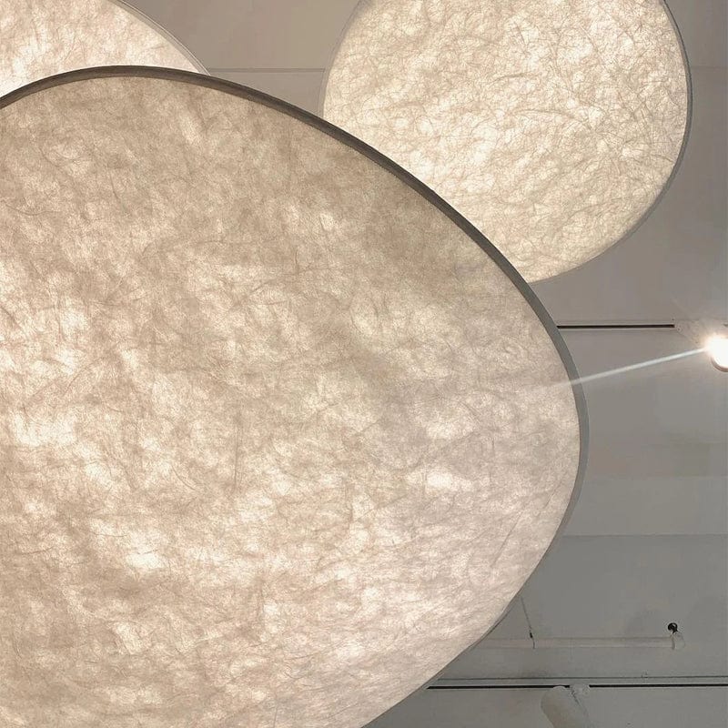VIRUNA - Japandi Silk Shade Pendant Light