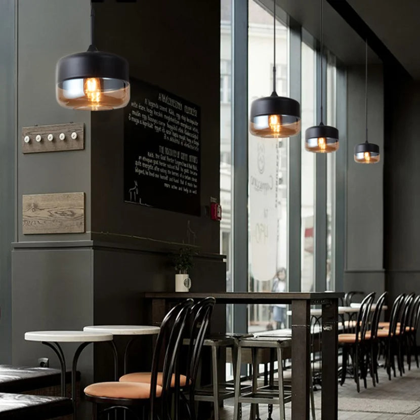 GLOVARE - Modern Blown Glass Pendant Light