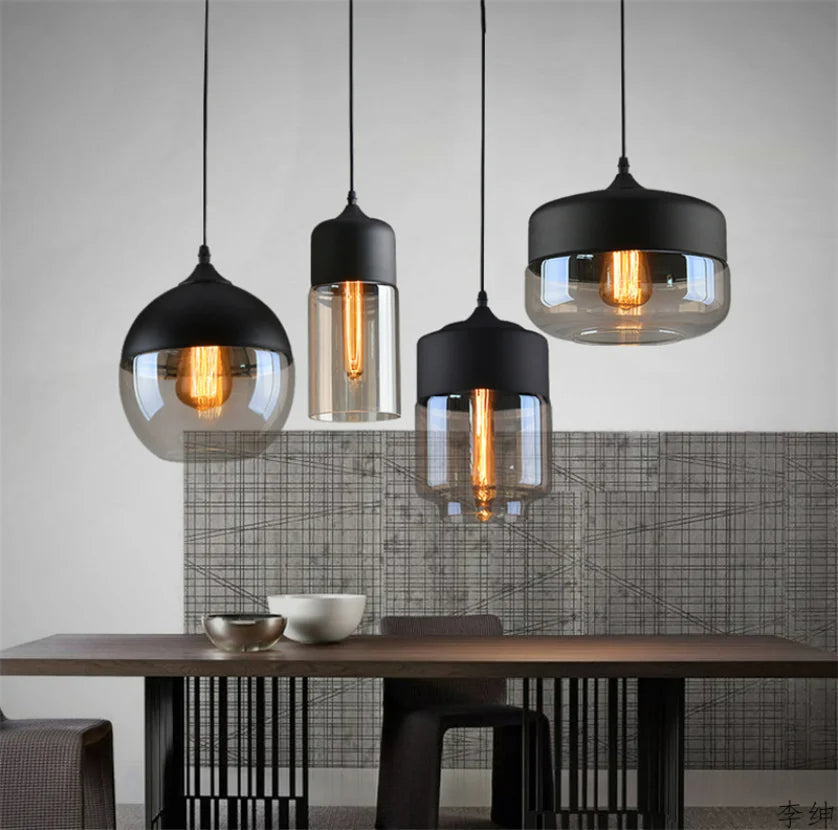 GLOVARE - Modern Blown Glass Pendant Light