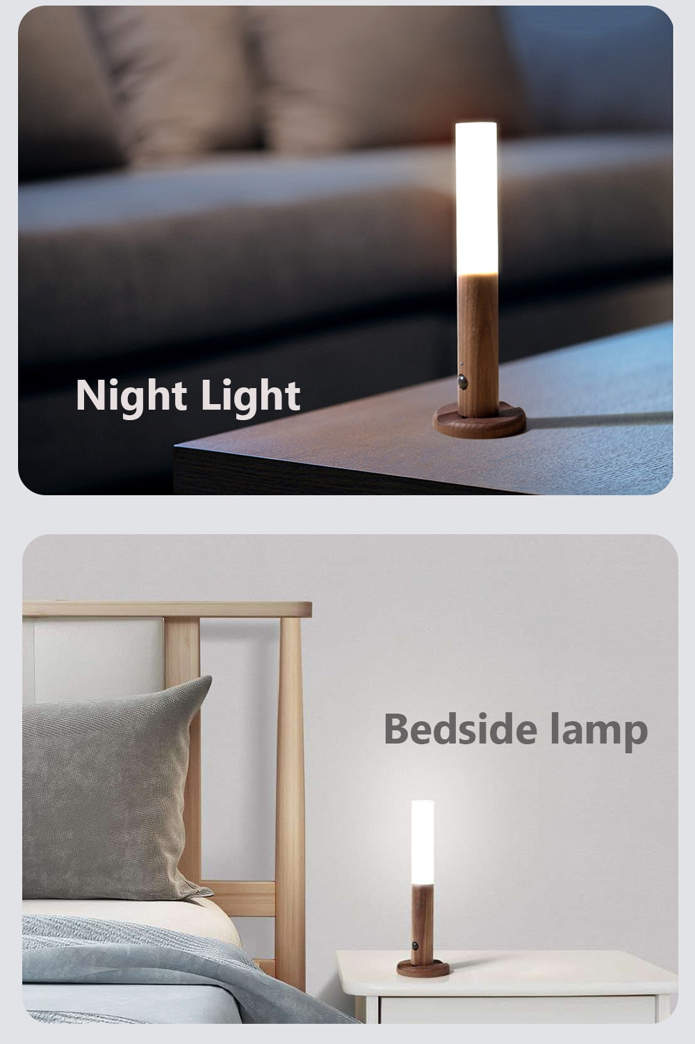 VIVILITE – Rechargeable Motion Sensor LED Night Wall Light