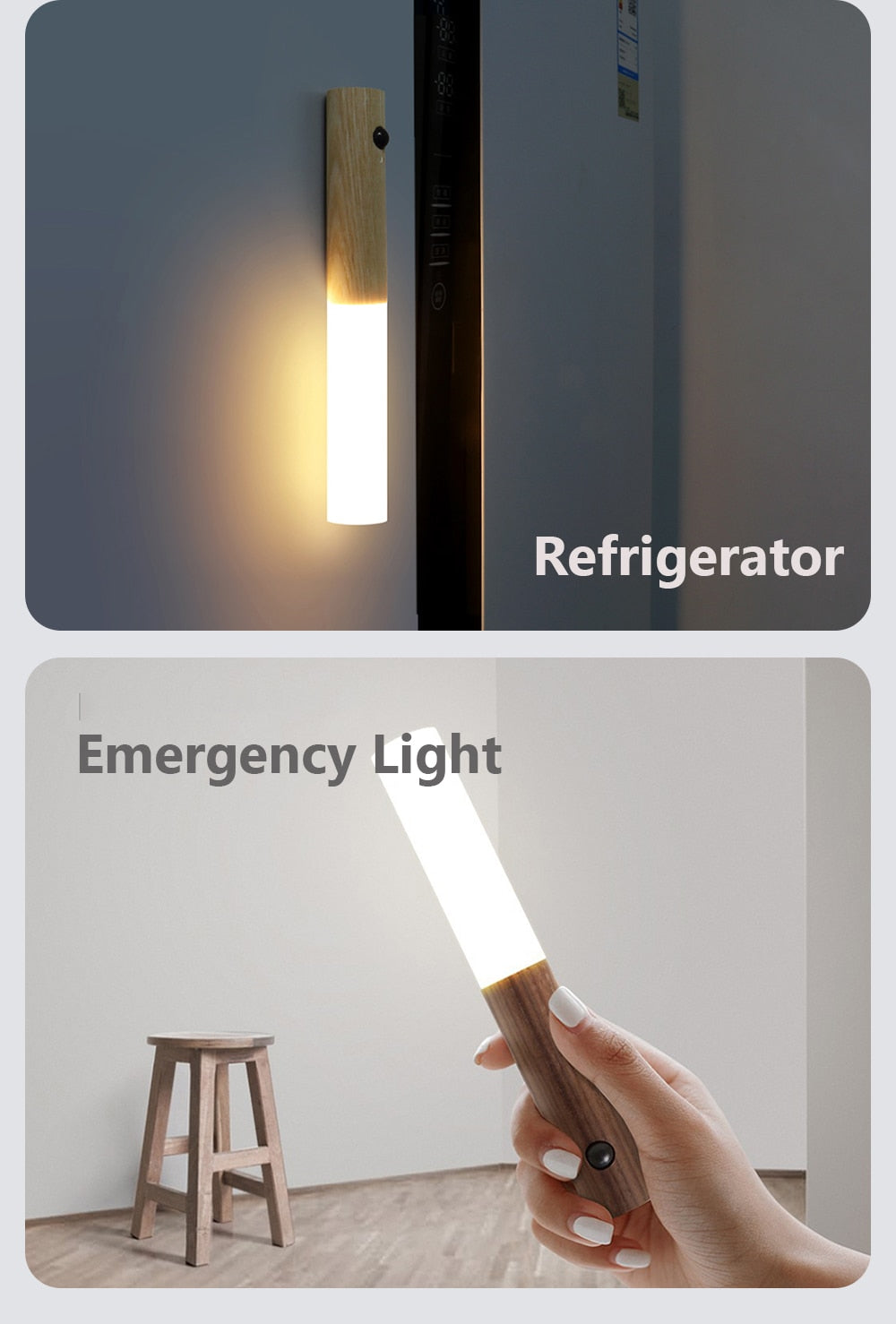 VIVILITE – Rechargeable Motion Sensor LED Night Wall Light