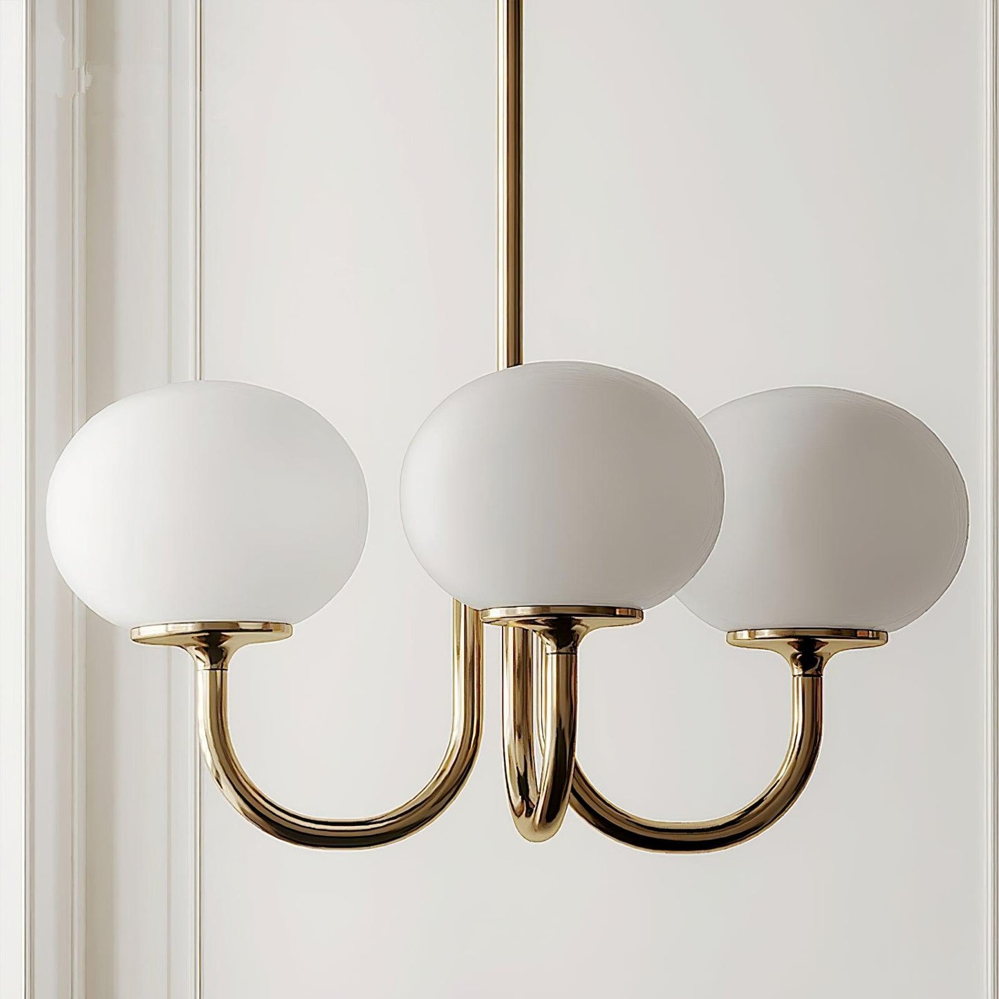VINTELL - Designer Flush Mount Ceiling Light with Colorful Glass