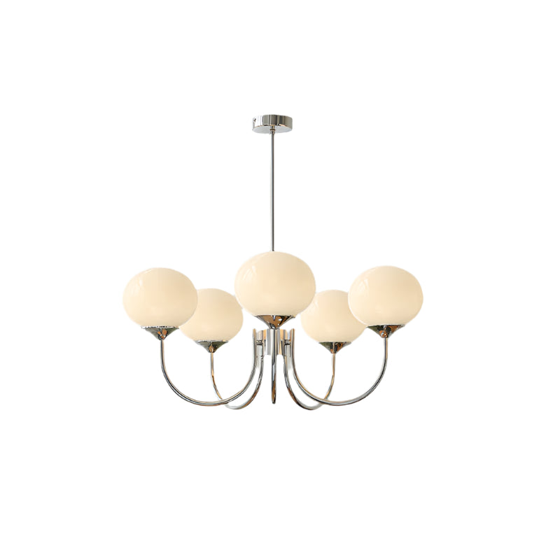 VINTELL - Designer Flush Mount Ceiling Light with Colorful Glass