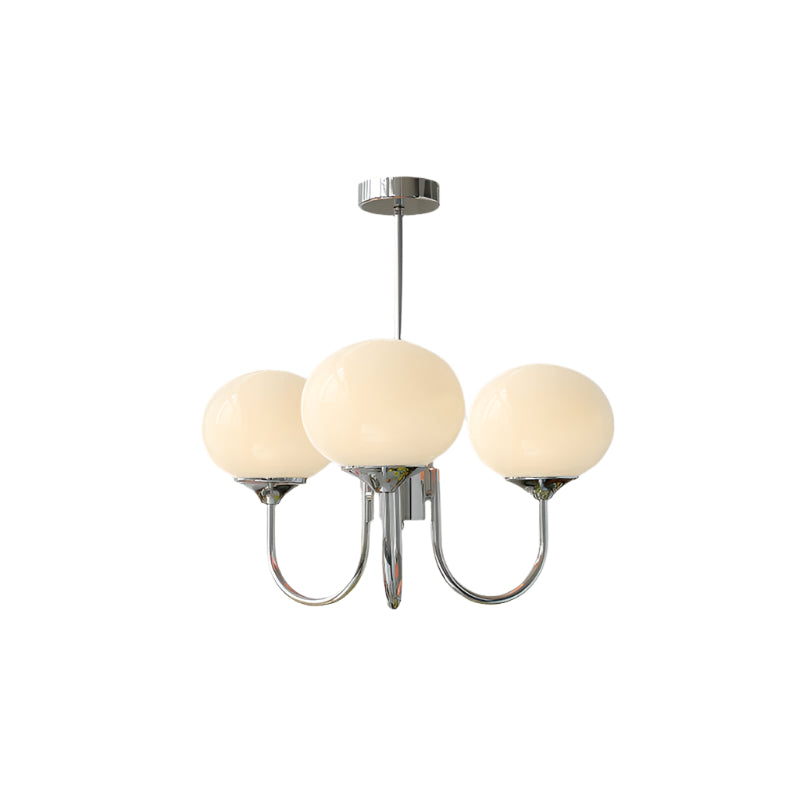 VINTELL - Designer Flush Mount Ceiling Light with Colorful Glass