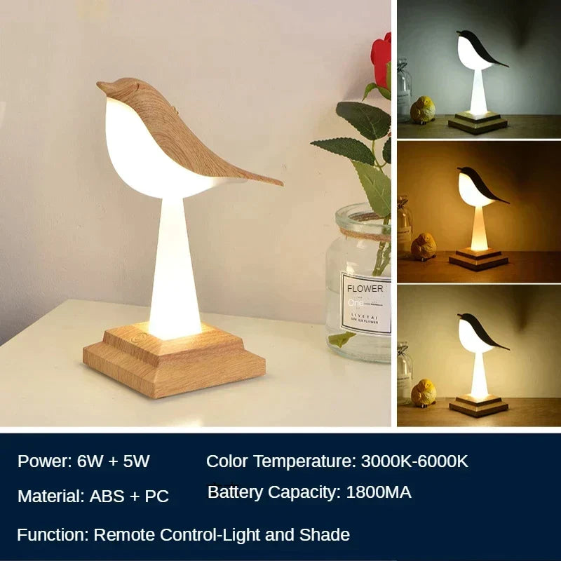 AURIBIRD - Decorative Ekster Bird Table Light