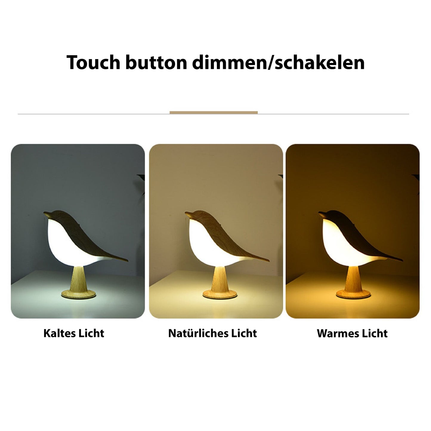 NESTORA – Elegant Bird Accent Table Lamp