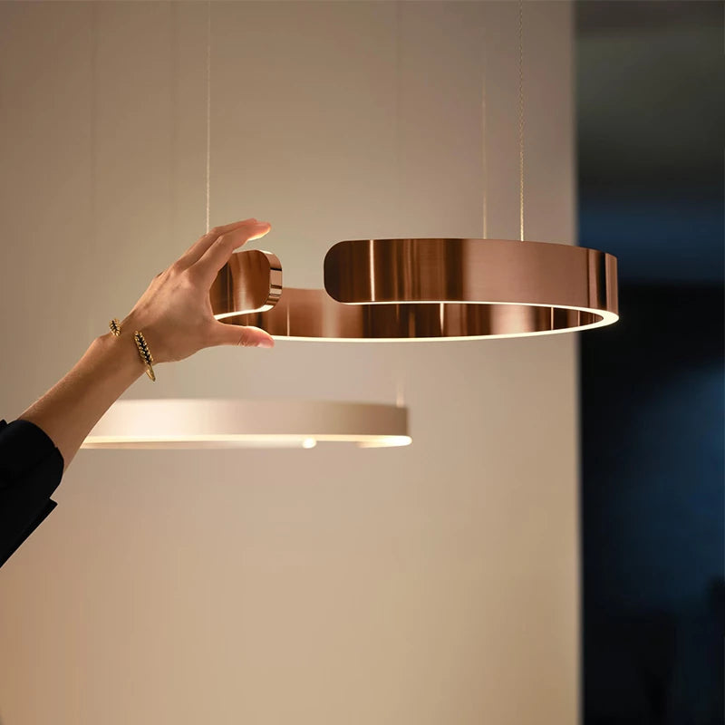 NORDIQUE – Minimalist LED Ring Ceiling Light