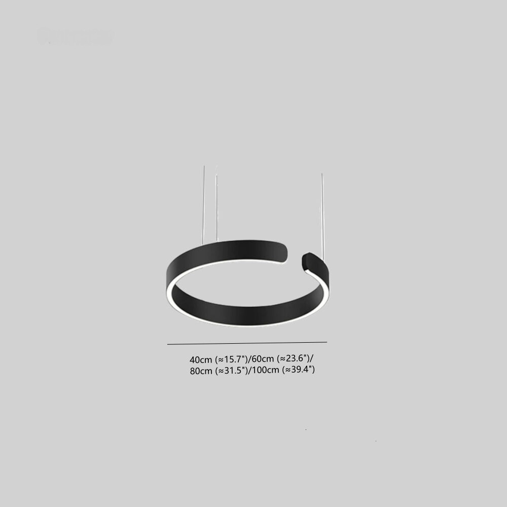NORDIQUE – Minimalist LED Ring Ceiling Light