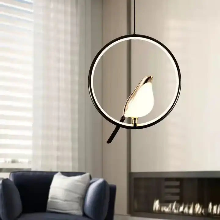 NUBLITE - Luxury Golden Bird Pendant Light