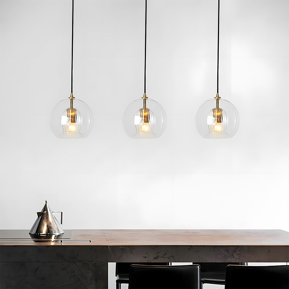 NORDLUXE – Contemporary Spherical Glass Pendant Light