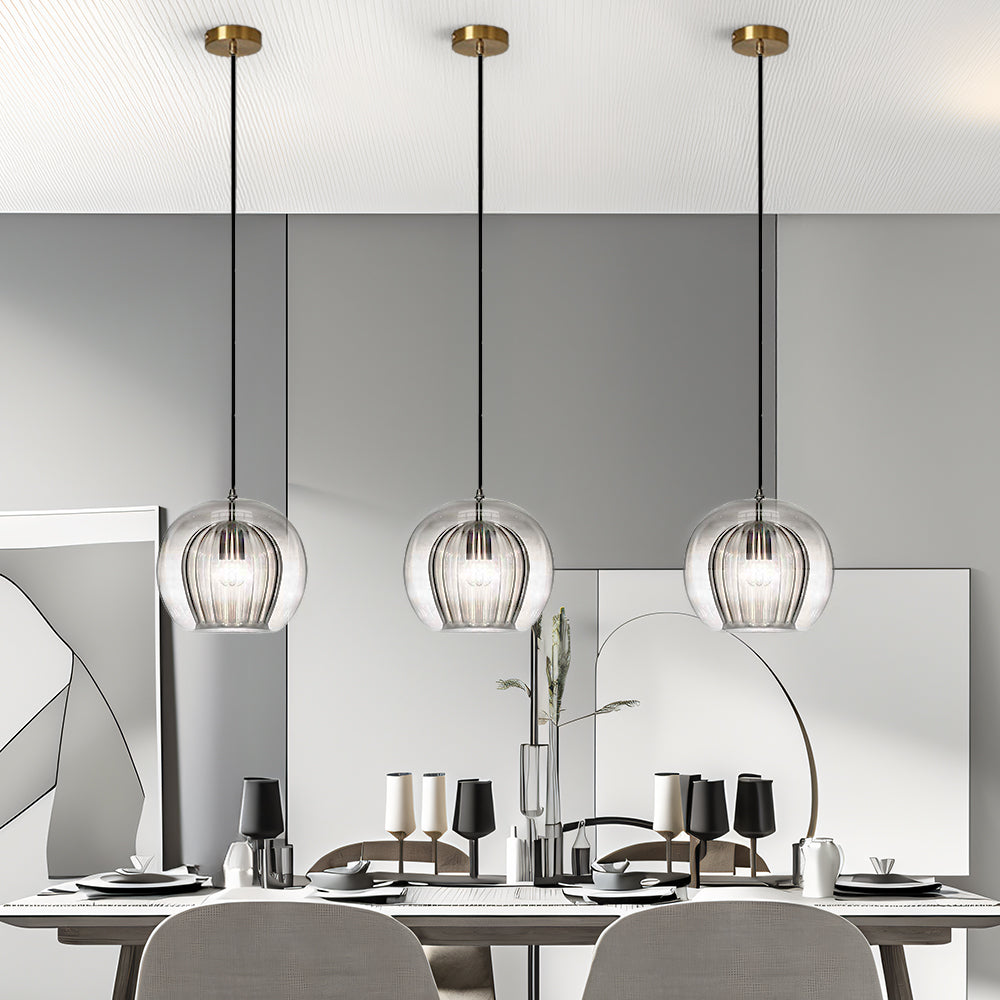 NORDLUXE – Contemporary Spherical Glass Pendant Light