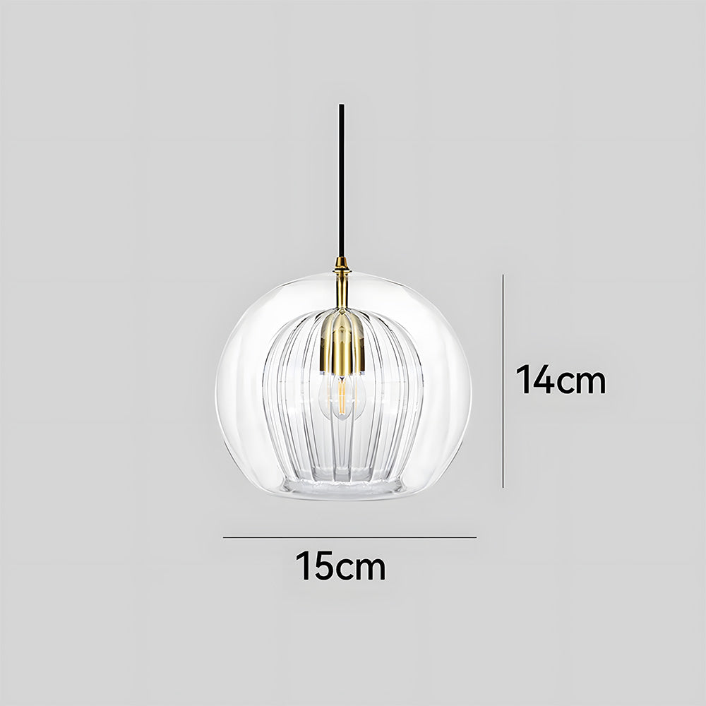 NORDLUXE – Contemporary Spherical Glass Pendant Light