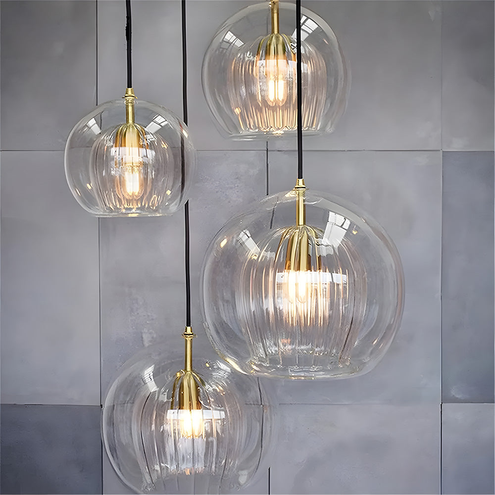 NORDLUXE – Contemporary Spherical Glass Pendant Light
