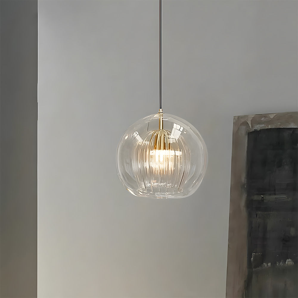 NORDLUXE – Contemporary Spherical Glass Pendant Light