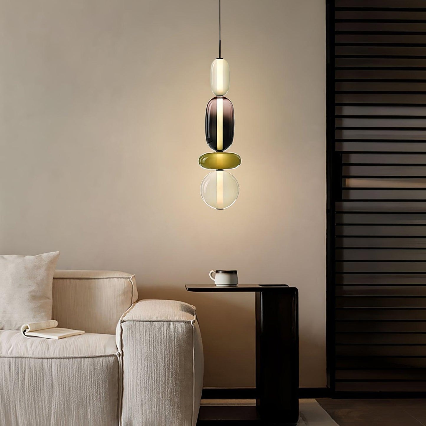 GLASSÉA - Artistic Multicolor Pendant Light