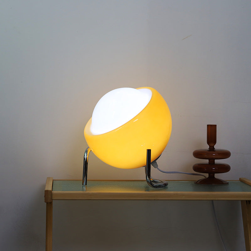 NORDOIR – Vintage Bauhaus Glass Table Light Fixture