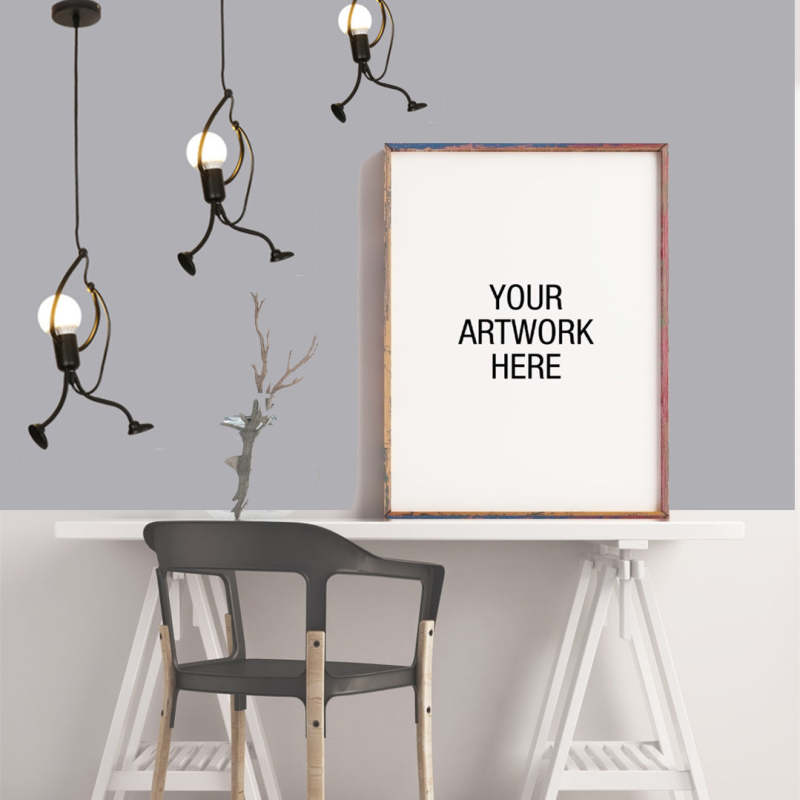 NOVARON – Industrial Retro Iron Ceiling Light