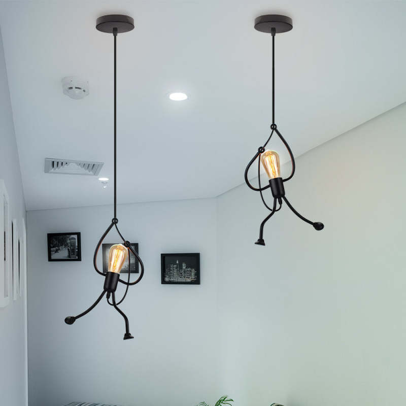 NOVARON – Industrial Retro Iron Ceiling Light